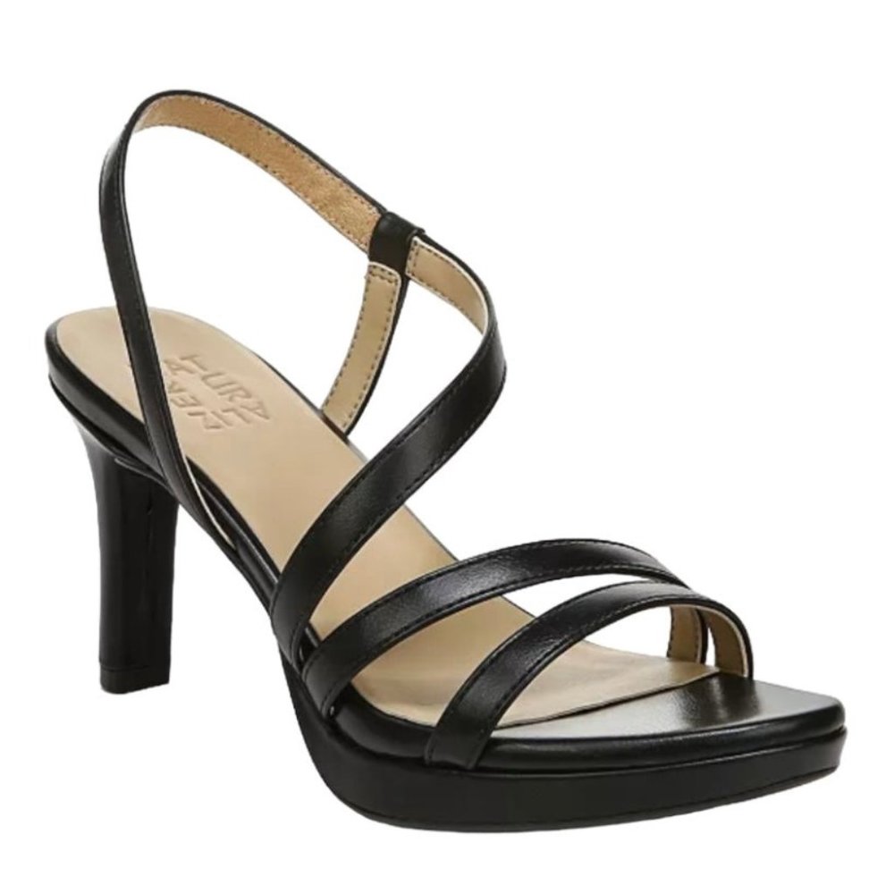 NATURALIZER BRENTA Strappy Sandals Heels Women's Shoes